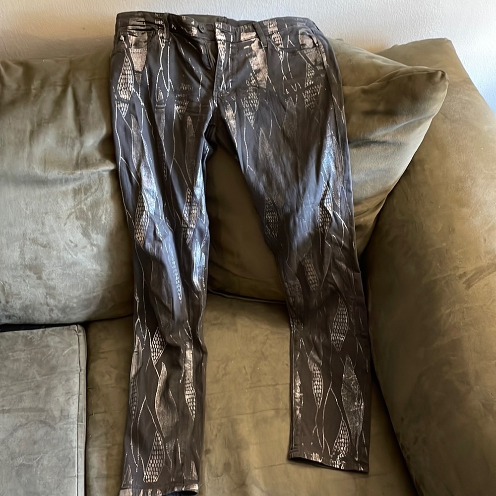 Adriano Goldschmied shimmery skinny jeans